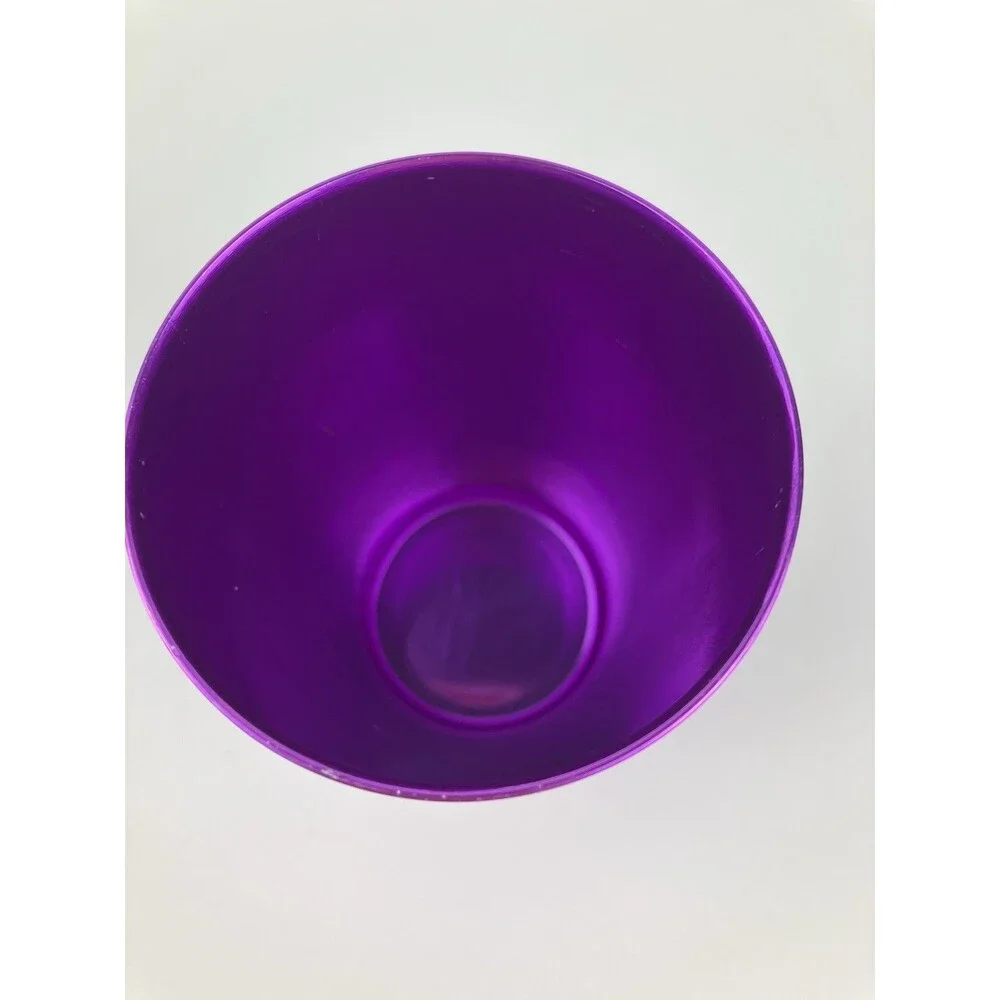 Bascal Metalic Colored Cups & Bowls | 11 Cups & 7 Bowls VTG Decorative